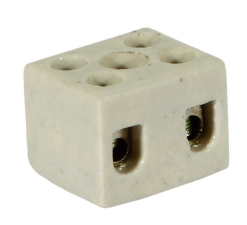 Pollmann KLEMME KERAMISCHE 4QMM, 2P, 6A, 400V AK2/6A - 3700401