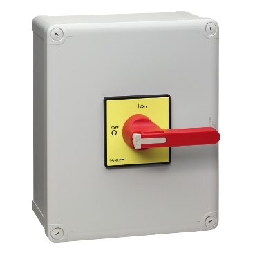 Schneider Electric Not-Aus-Hauptschalter 100A 3p im Gehäuse VCF5GEN