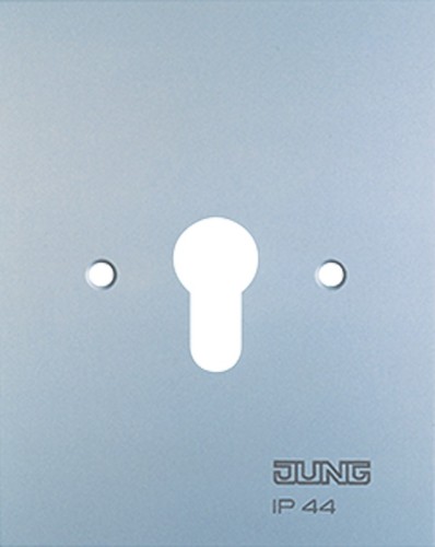 Jung Metall-Abdeckung 125x100mm o.Symbole 6.28 WU G - 6.28WUG