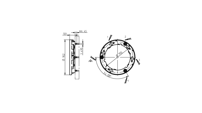 BJB Lampholder GH76p for Toshiba E-Core - 28.301.1005.90