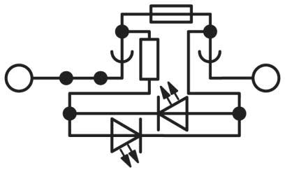 Phoenix Contact Sicherungsreihenklemme PT 6-FSI/C-LED 12
