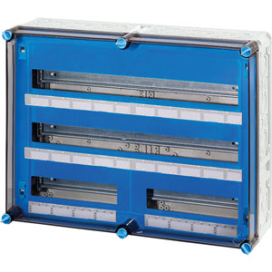 Hensel Automatengehäuse 80TE o.PE-/N-Klemmm. Mi 1683 - 20001320 Hensel Automatengehäuse 80TE o.PE-/N-Klemmm. Mi 1683 - 20001320