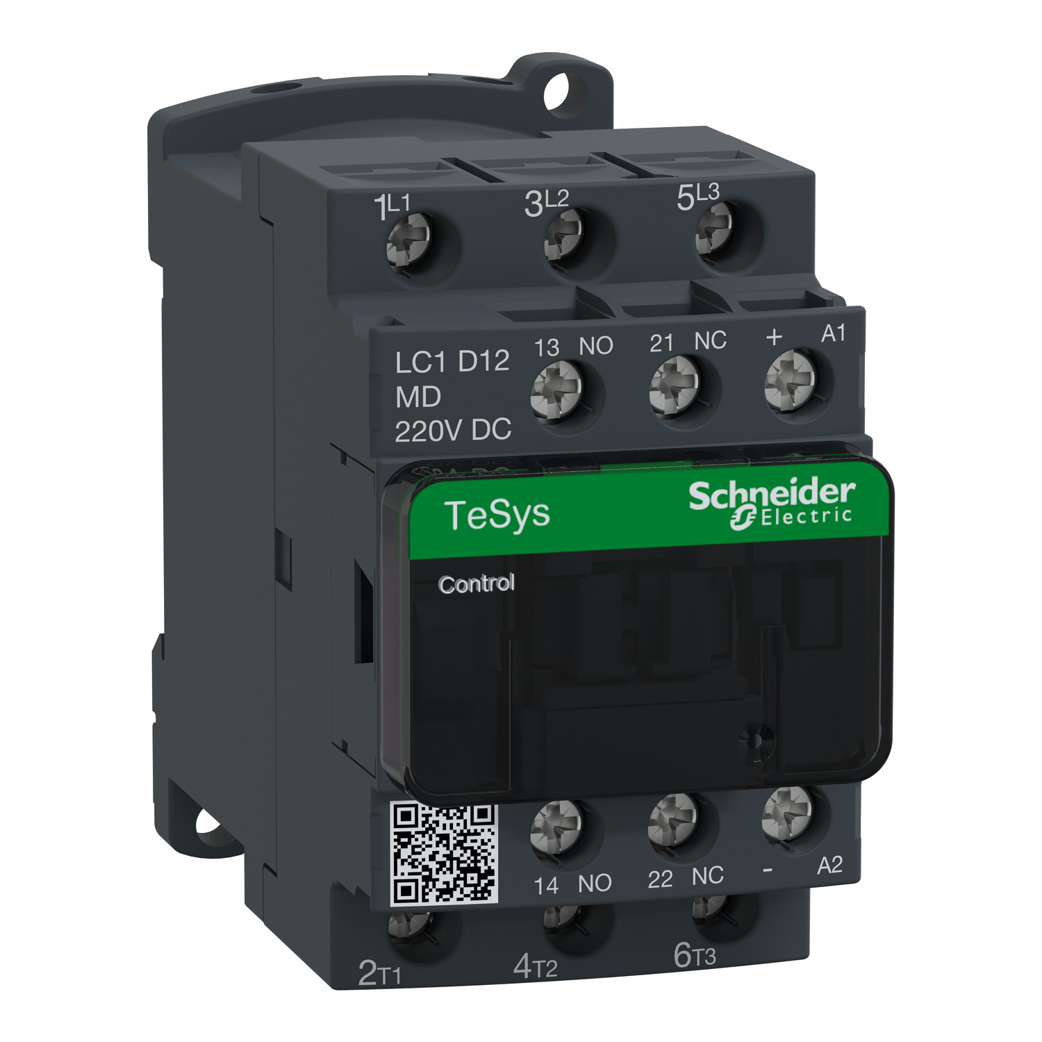 Schneider Electric Leistungsschütz 12A 220V DC LC1D12MD