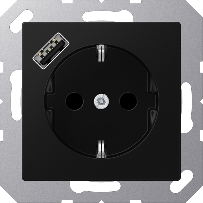 Jung 1520 BFKL WW Schuko Socket 16 A 250 V Shatterproof With