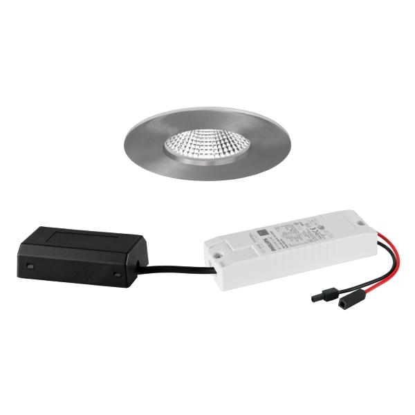 Brumberg recessed LED downlightset, IP65, DALI dimmable - 41480153