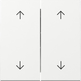 Gira Wippe 2f Pfeile Reinweiß 329703 - 329703