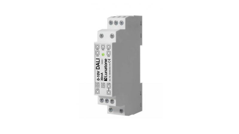 Lunatone Light Management 0-10V-DALI 30mA DIN Rail Interface