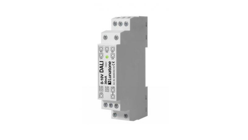 Lunatone Light Management 0-10V-DALI 30mA DIN Rail Interface - 86468352-HS