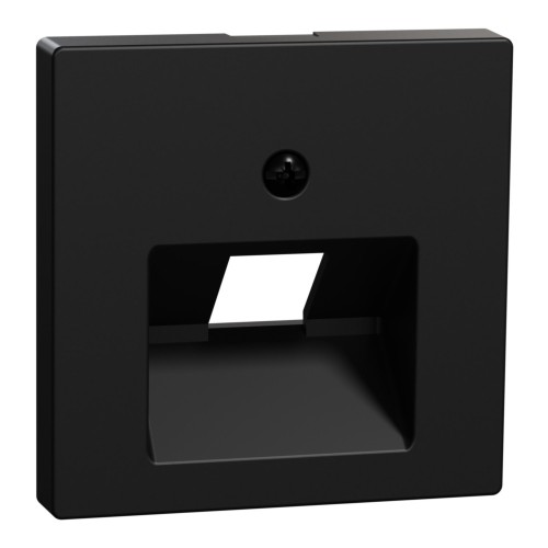Merten Zentralplatte 1f sw matt f. UAE-Einsatz MEG4521-0403 - MEG4521-0403
