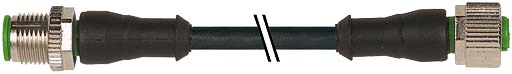 Murrelektronik M12 Stecker gerade auf Buchse ger. 7000-40041-6350500