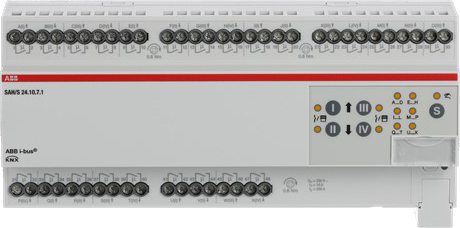 ABB Stotz S&J Schalt-/Jalousieaktor 24fach 10A, REG SAH/S24.10.7.1