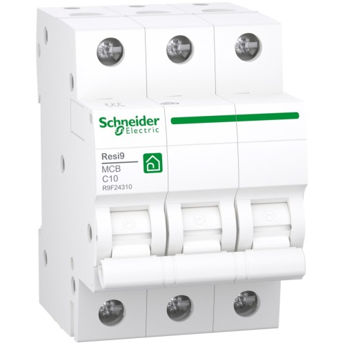 Schneider Electric Leitungsschutzschalter 3P,10A,C R9F24310 - R9F24310