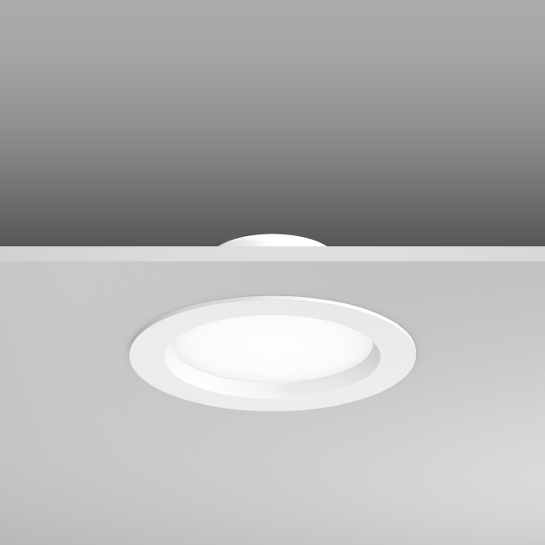 RZB Lighting LED Installation Downlight HB 801 LED / 16W-3000 + 4000 + 5700K D190, H3