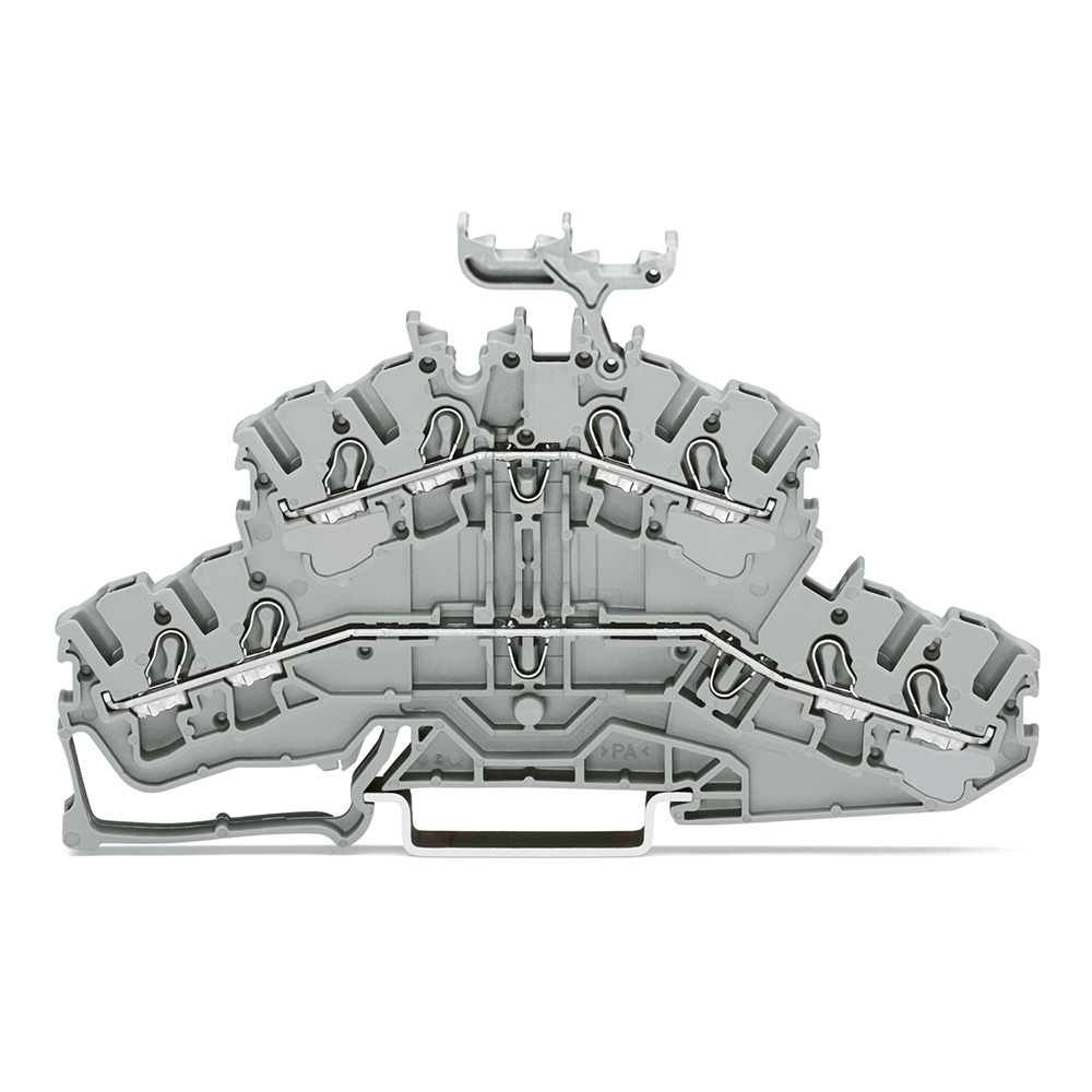 WAGO GmbH & Co. KG 4-Leiter-Doppelstockklemme 2002-2431