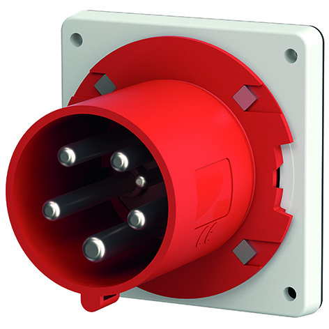 Mennekes Anbaustecker TA 63A,5p,6h,400V,IP44 1688