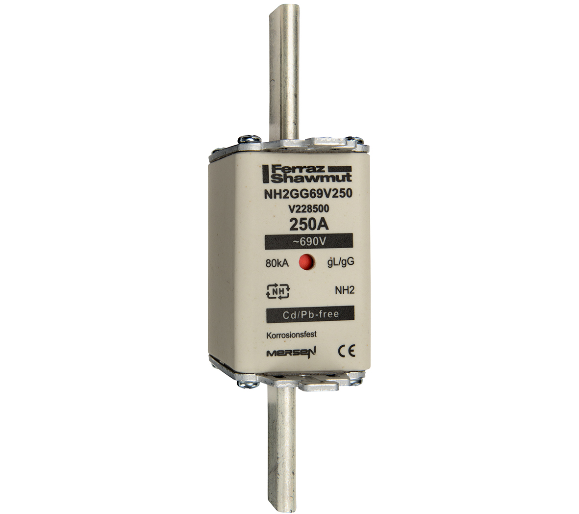 Mersen NH-Sicherungseinsatz SF Gr.2 gG 300A/690V KM NH2GG69V300
