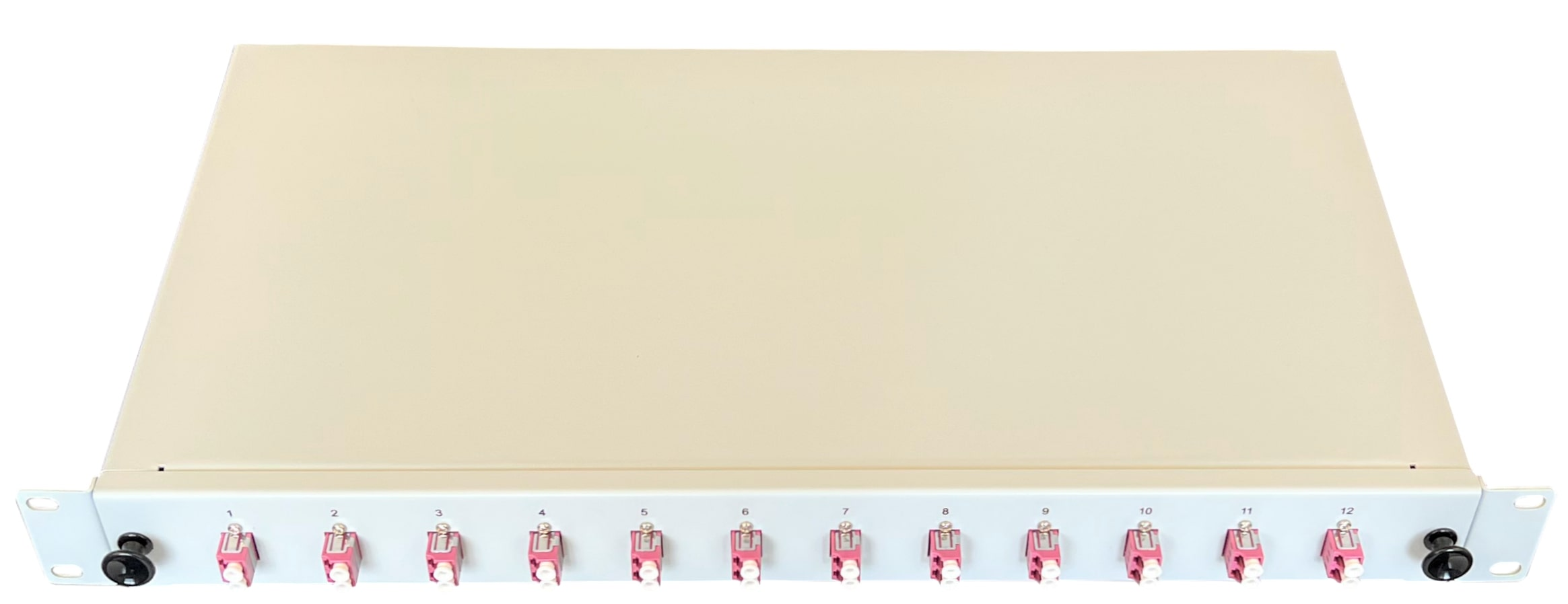 Paschke Spleissbox ausziehbar 19" 12x LCd OM4 PINK 443305-12SA