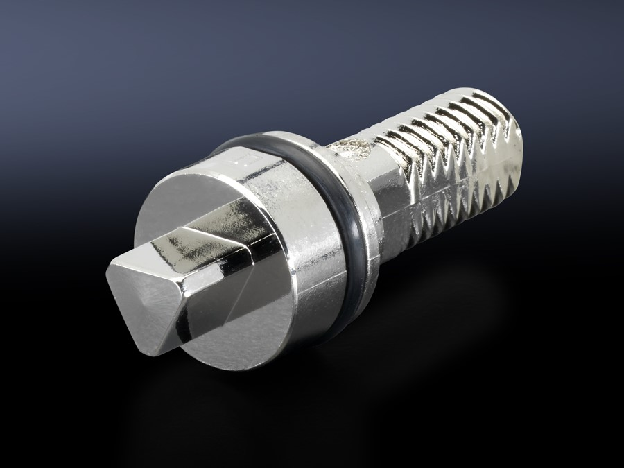 Rittal Verschlußeinsatz L=41mm 7mm Dreikant SZ 2527.000
