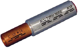 Intercable Tools Pressverbinder v. Al auf Cu, blank ICALCU300300V - 182004