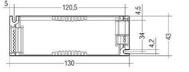 Tridonic LED EVG LCA 17W 250-700mA one4all SC PRE