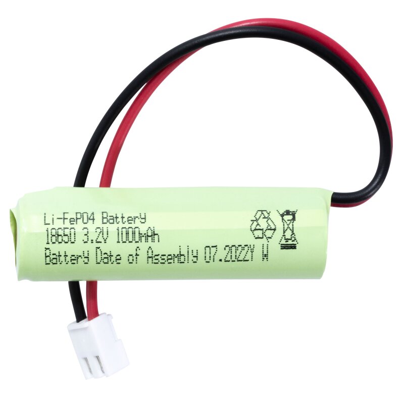 DOTLUX Ersatzakku fuer LED-Notleuchte EXITmulti (Artikel 3177-160120) Li-FePO4 3,2V 1000mAh - 5405