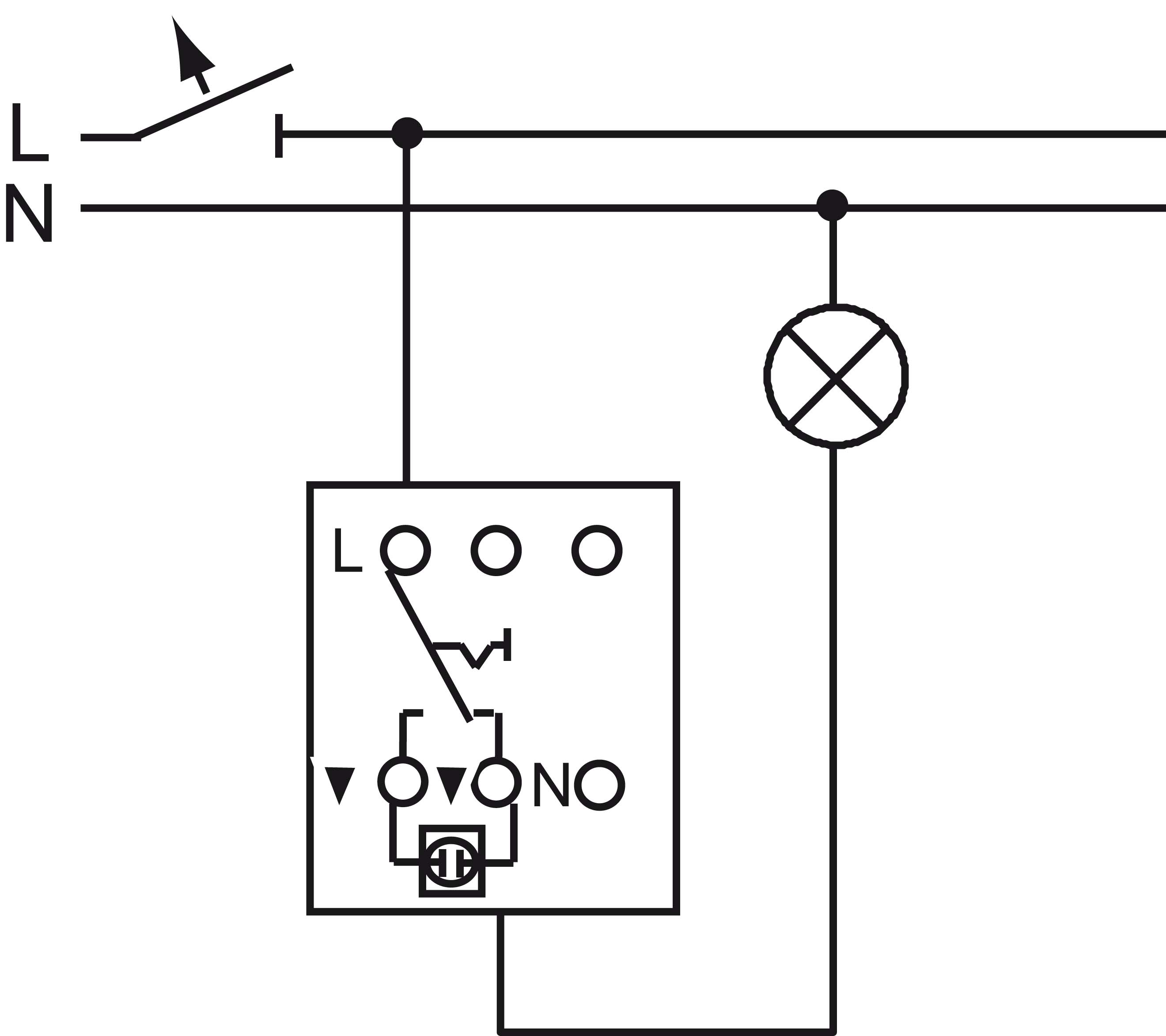 Busch-Jaeger Wechselschalter-Einsatz Druckfolge 2001/6 U - 2CKA001012A1614