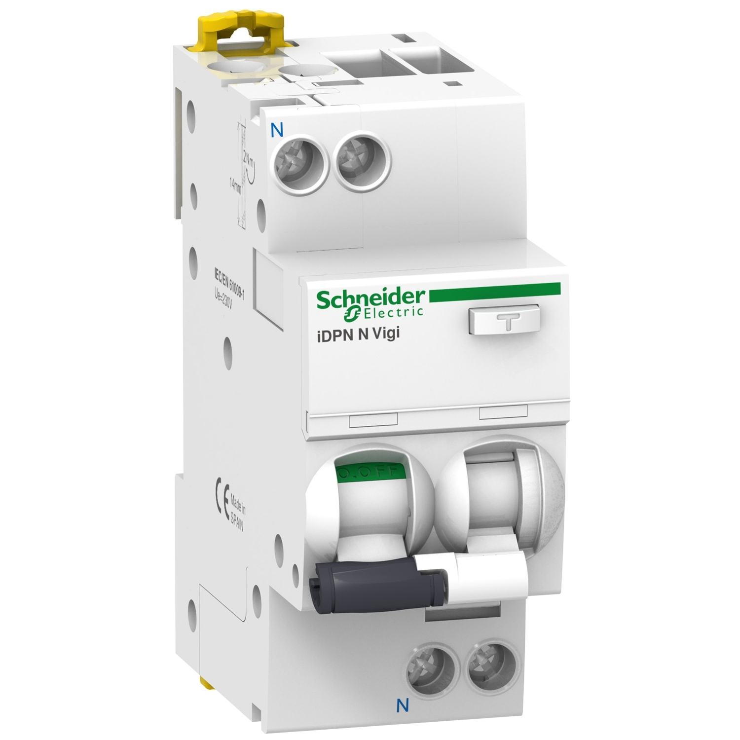 Schneider Electric FI/LS-Schalter 16A B 10mA A A9D08616
