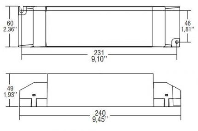 TCI LED-EVG DC 120W 24V VSTR - 122730