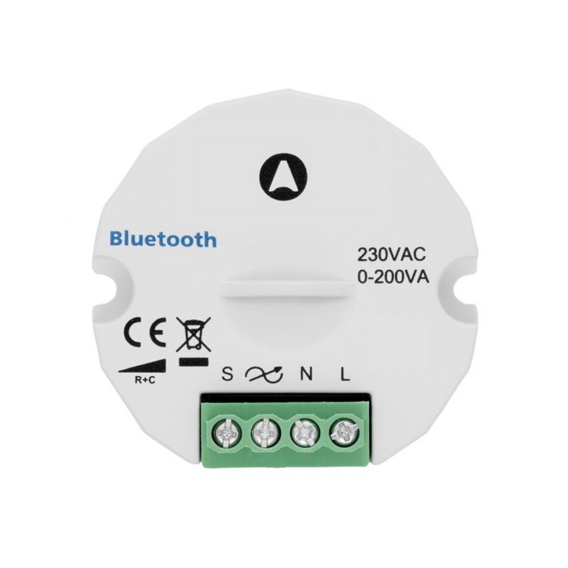 Aimotion 230V Trailing edge dimmer 200W with push button connection - 1046