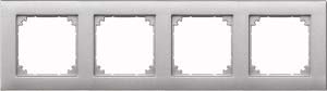 Merten Rahmen 4f.alu waage/senkrecht 486460 günstig online kaufen