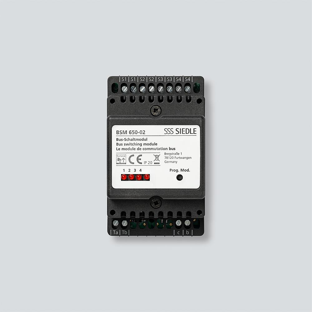 Siedle&Söhne Bus-Schaltmodul f.YR-System-Bus BSM 650-02