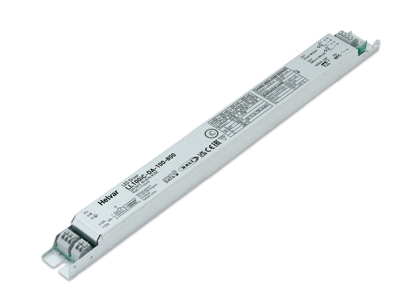 Helvar LED-Treiber LL100iC-DA-100-800  - 5829000
