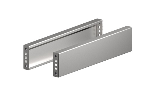 Rittal Sockel-Blende seitlich H:100mm,für T:600mm VX 8660.072 (VE2)