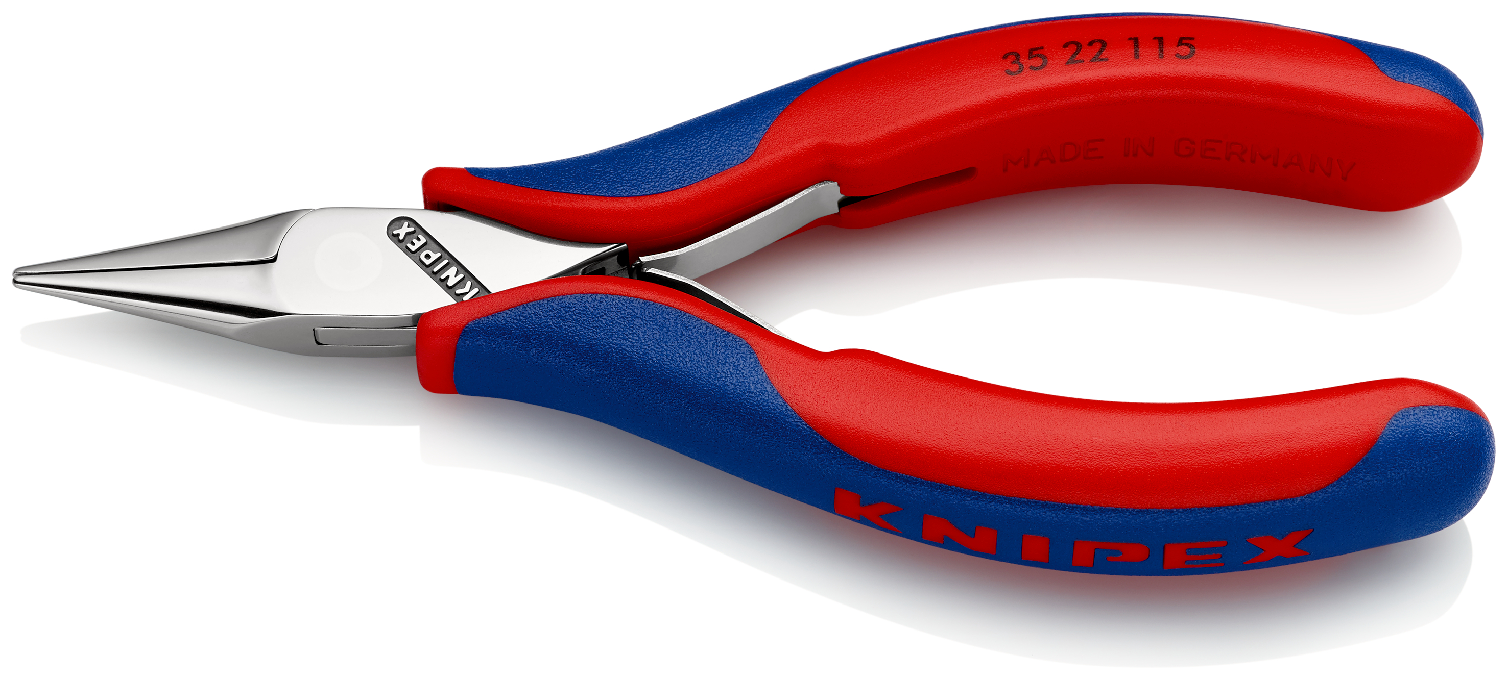 Knipex-Werk Elektronik-Greifzange spiegelpoliert,115mm 35 22 115