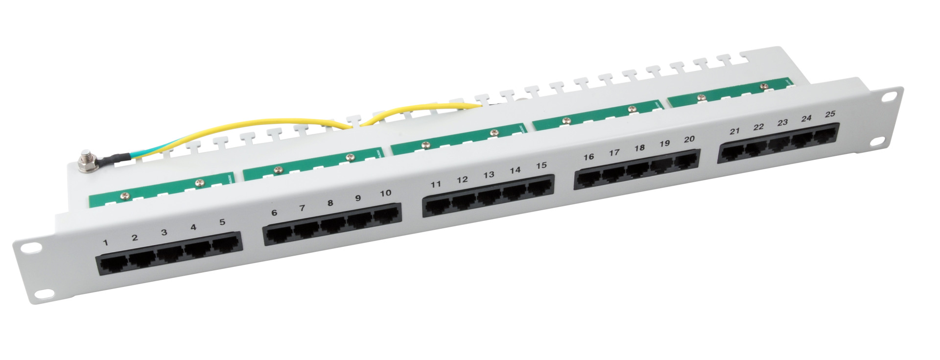 EFB-Elektronik 19"ISDN Patch-Panel 25 Port ungeschirmt 37588.1