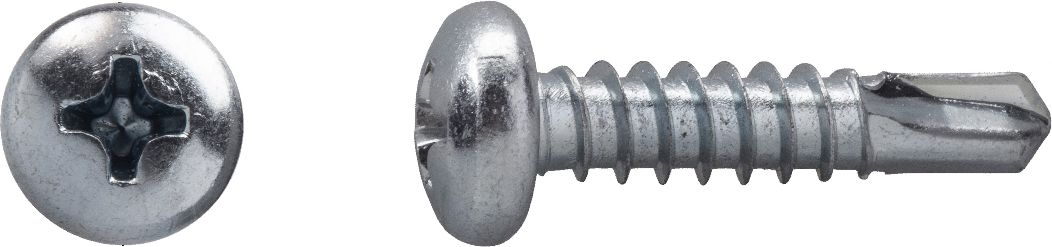 Dresselhaus Bohrschraube m.Linsenkopf M-H 4,2x22 galv.verz 6047/001/51 - 6047/001/51 4,2x22