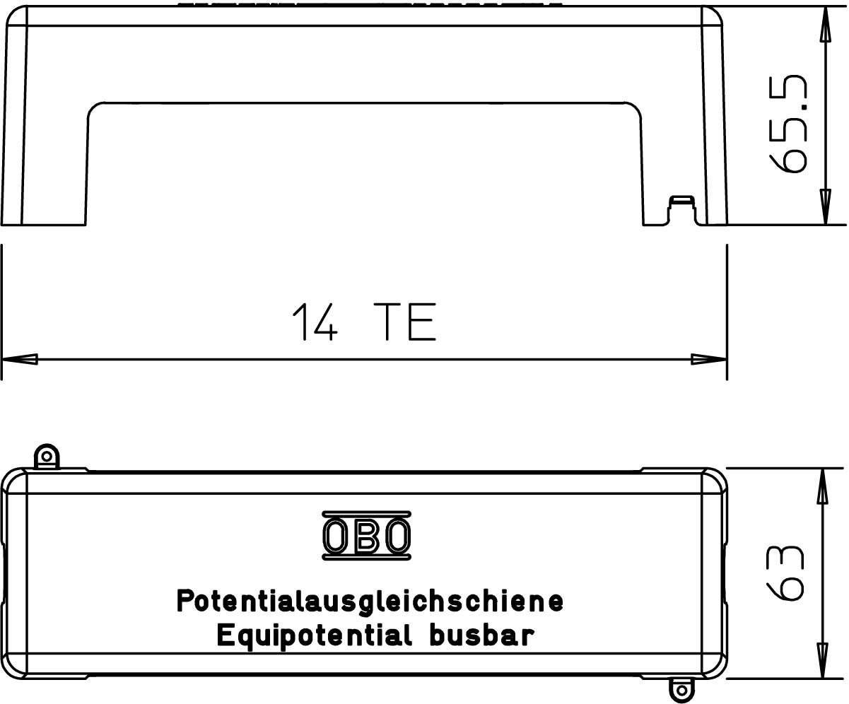 OBO Bettermann Vertr Abdeckhaube 1801 AH - 5015707