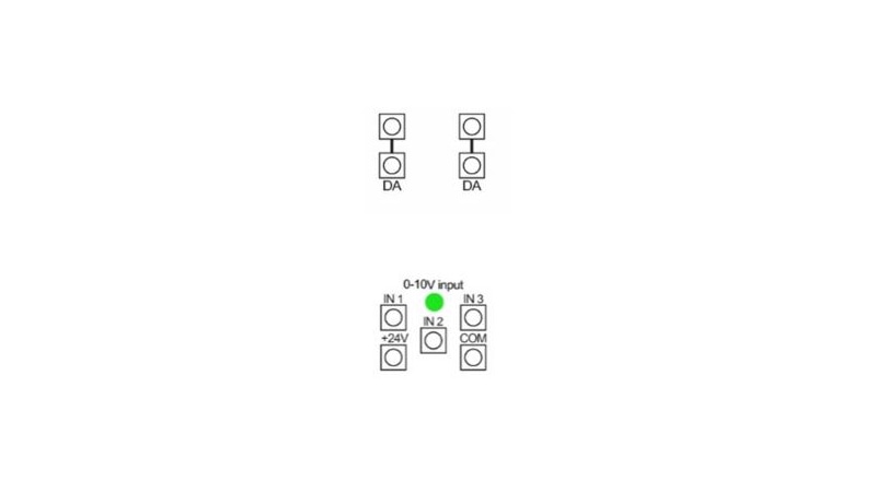 Lunatone Interface 0-10V to DALI 3-CH Hutschiene