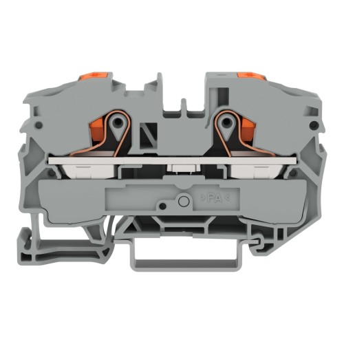 WAGO GmbH & Co. KG 2-Leiter-Durchgangsklemme 16qmm, grau 2216-1201 - 2216-1201