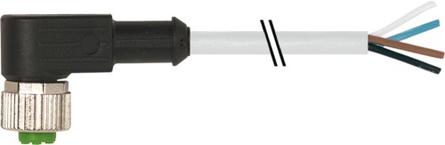 Murrelektronik M12 Bu. gew. Leitung 4x0,34 grau 7,5m 7000-12341-2340750 - 7000-12341-2340750