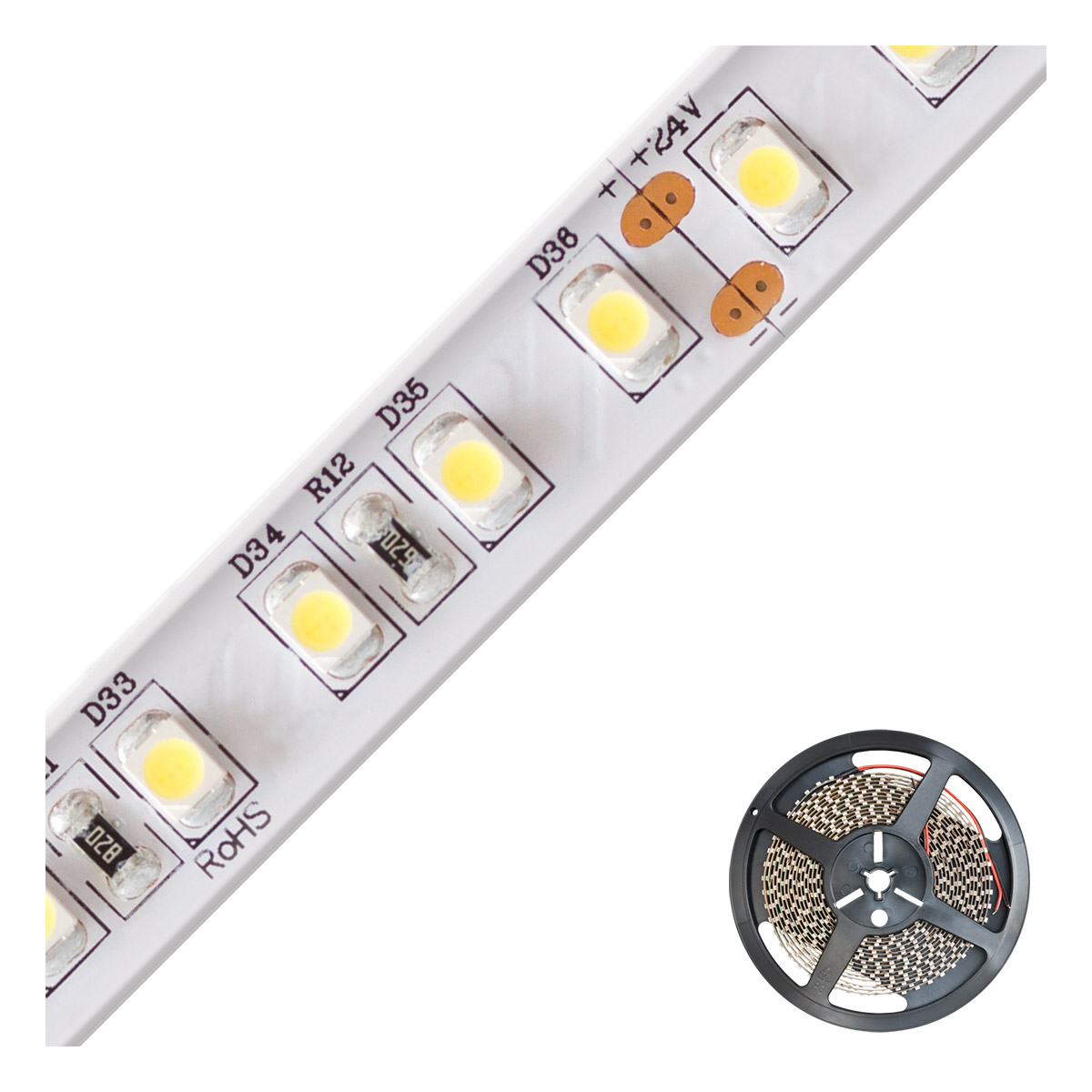 EVN Lichttechnik LED-Strip 5m 3000K 24V/DC IP67 SB6724602802 günstig online kaufen