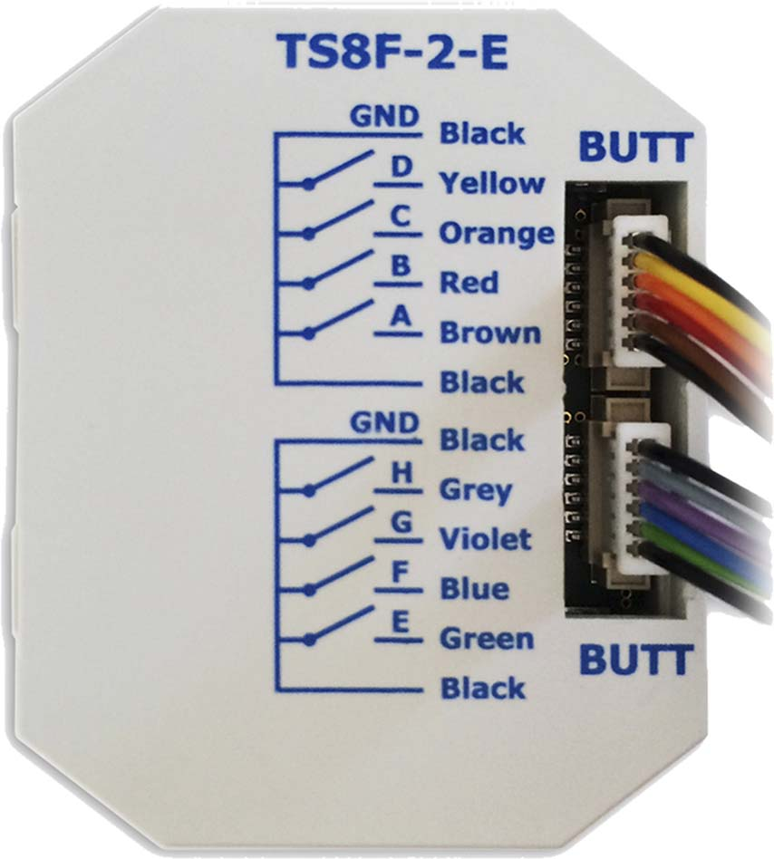 Lingg&Janke Tasterschnittstelle f.8 Einzelt.TS8F-2-E TS8F-2-E