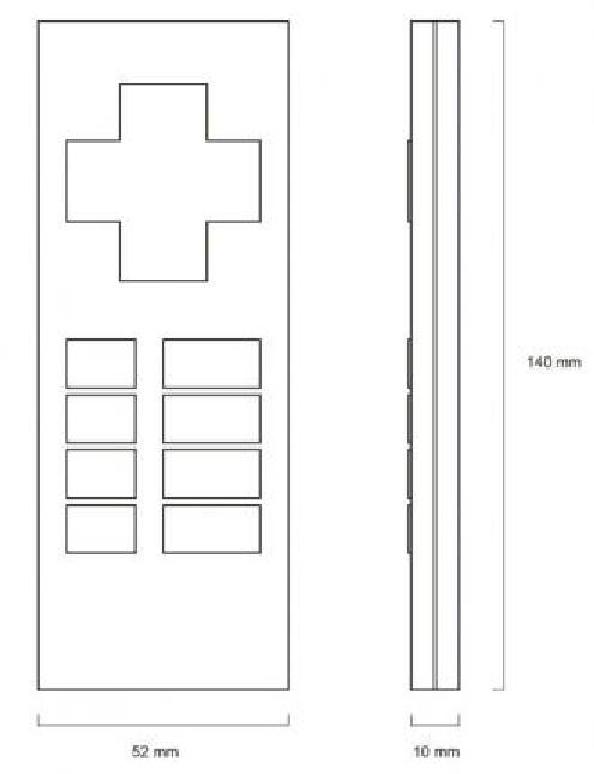 Lunatone DALI Funkfernbedienung wDALI Remote Schwarz - 86459534-B