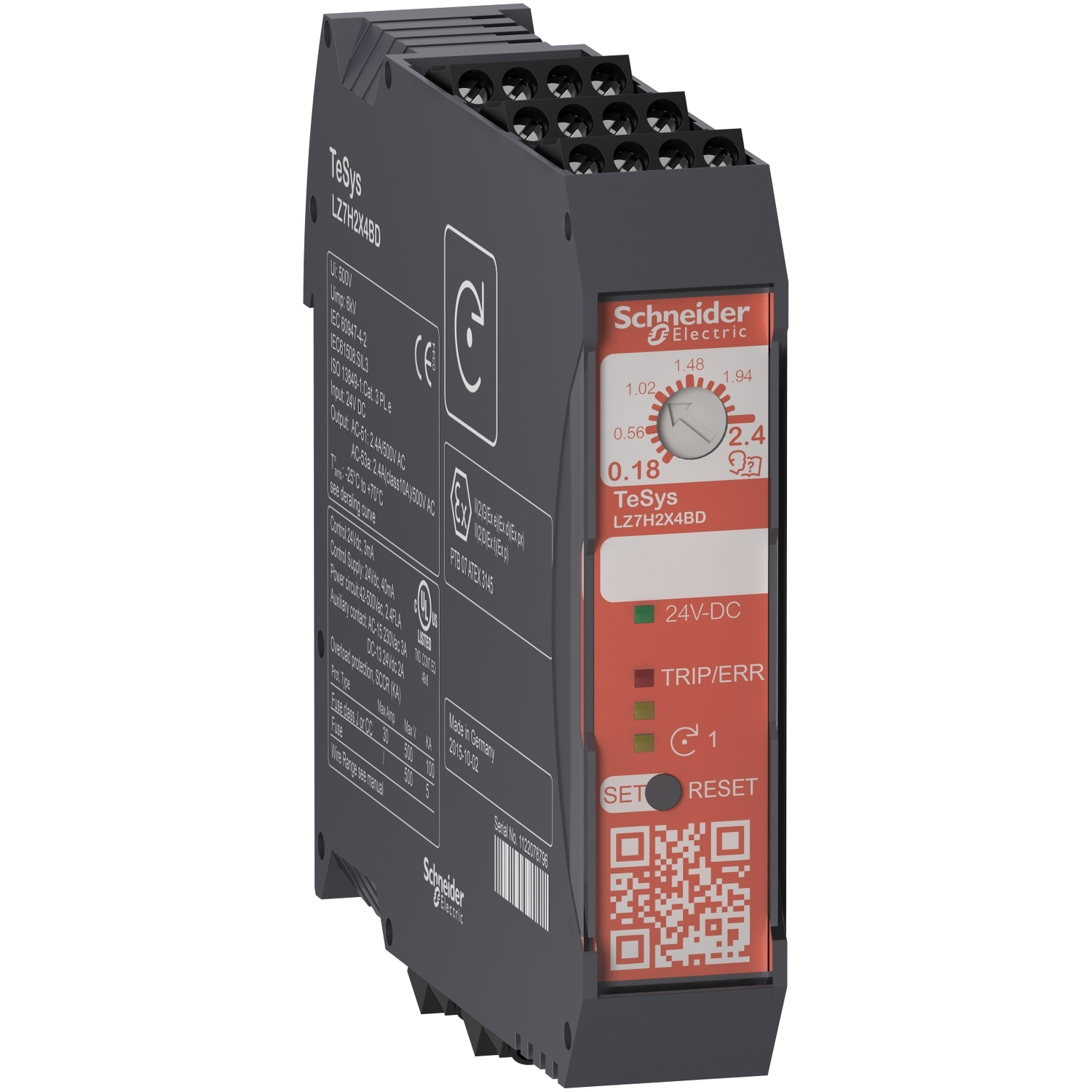 Schneider Electric Motorabgang Torque-Off 0,75kW LZ7H2X4BD