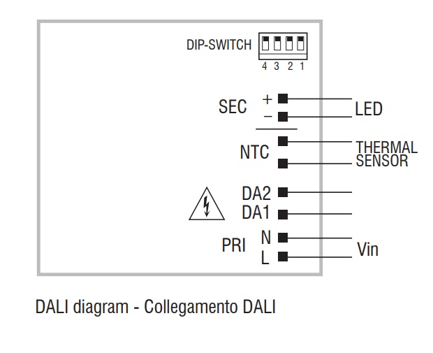 TCI LED-Treiber DC MINIJOLLY DALI