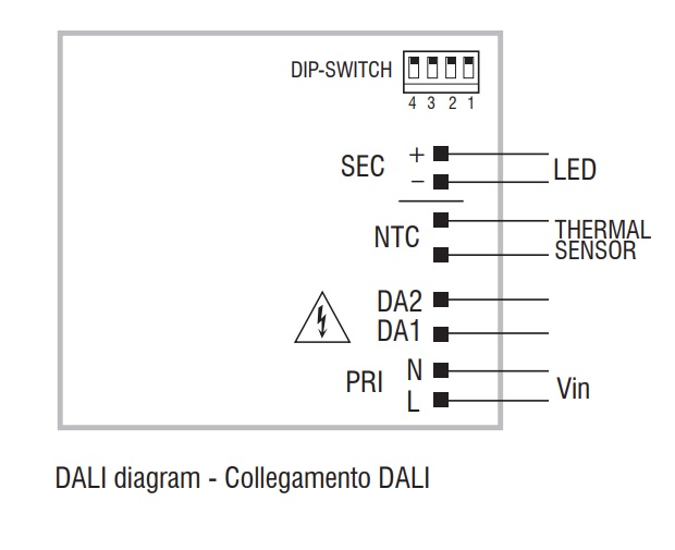 TCI LED-Treiber DC MINIJOLLY DALI - 151403