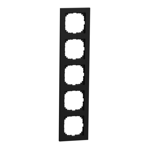 Merten Rahmen 5fach sw matt MEG4050-3603 - MEG4050-3603