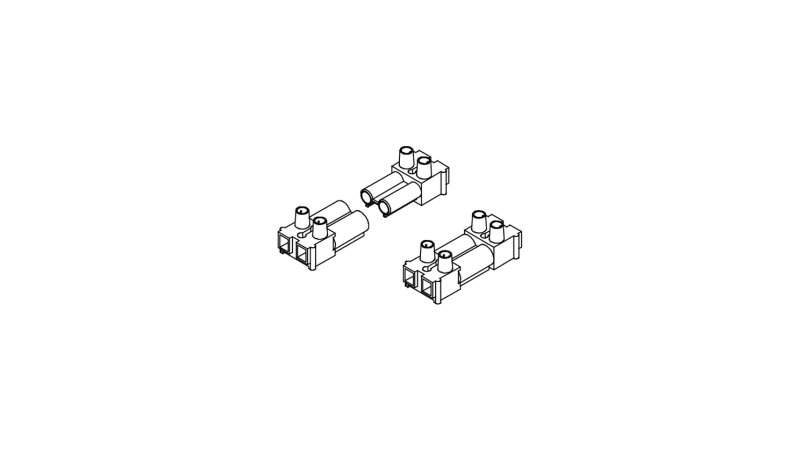 BJB 2-pole connectors 48.581.7200.80