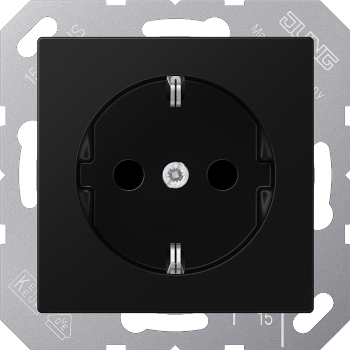 Jung SCHUKO Steckdose A1520BFSWM Jung SCHUKO Steckdose A1520BFSWM