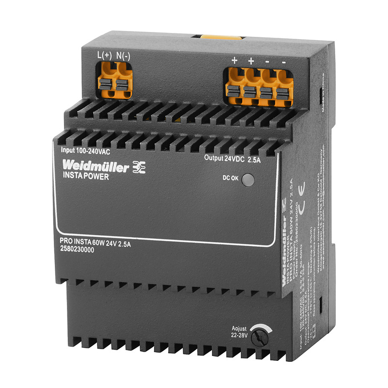 Weidmüller Schaltnetzgerät 60W 24V 2.5A PROINSTA60W